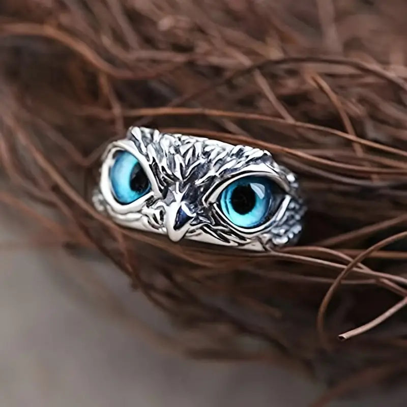 Vintage Owl Ring, Retro