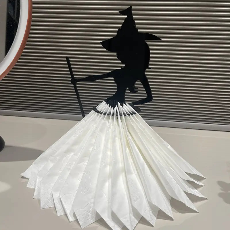 Halloween Witch Napkin Holder - fits 4.5 to 5" napkins