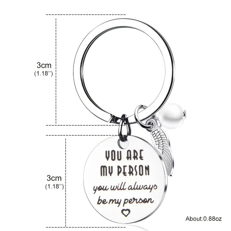You Are My Person - Keychain