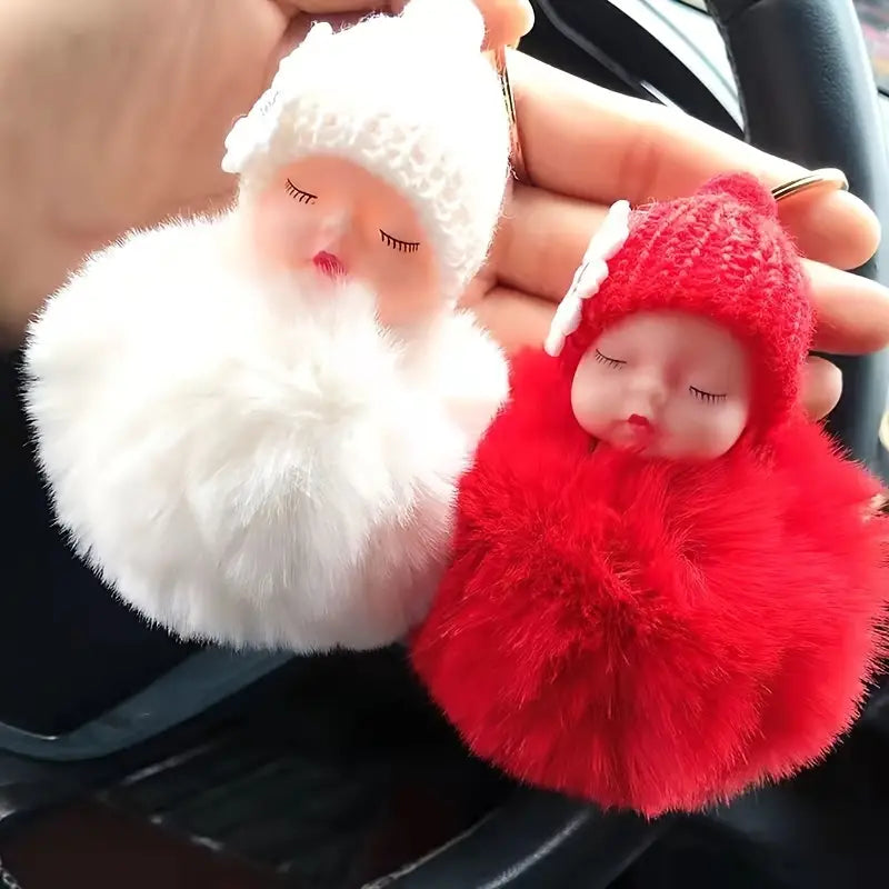 Key Chain - Pom-Pom Baby