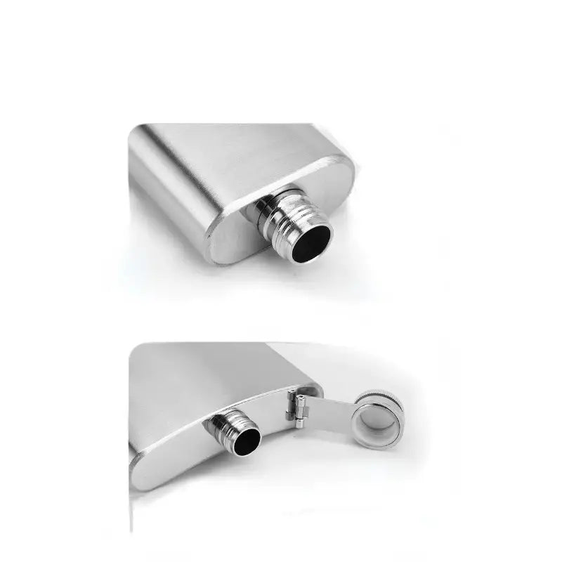 Stainless Steel Portable Flask With Stainless Steel Funnel - CAN BE PERSONALIZED