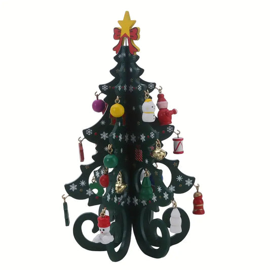 Advent Tree With Ornaments