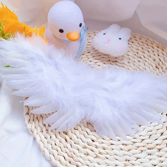 White Angel Wings for Doll, Accessories