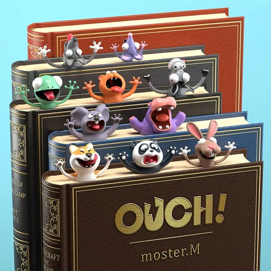 Animal 3D Bookmark - Super Cute!