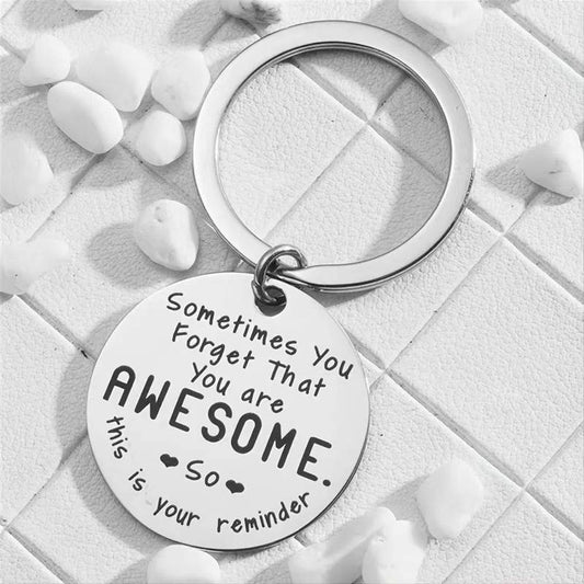 Keychain Motivational  - You Are Awesome.