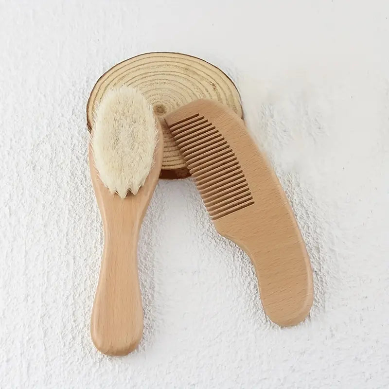 Baby Comb and Hair Brush Set