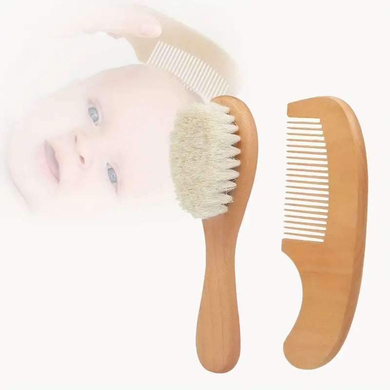 Baby Comb and Hair Brush Set
