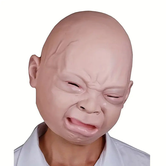 Halloween Crying  Baby Mask