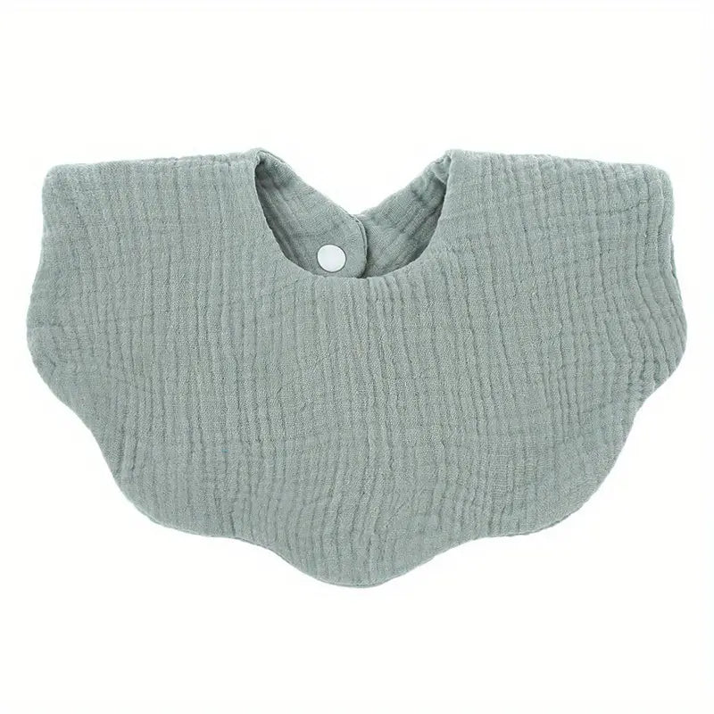 Baby Bib - Cotton Gauze - Small Bib - Saliva Towel 1 pc