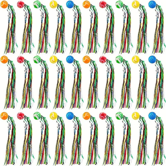 Brightly Colored Comet Bouncing Ball - Set of 2