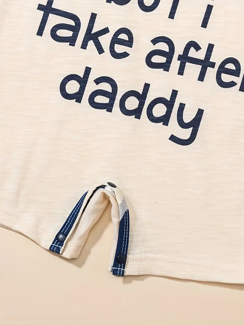 I Try To Be Good, But I Take After Daddy Infant One Piece