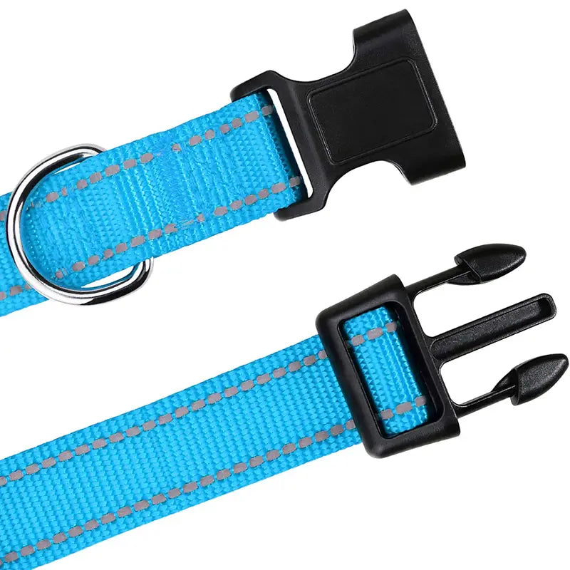 Reflective Nylon Dog Collars