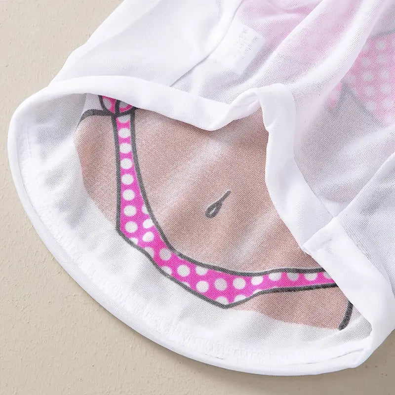 Pet Bikini Printed Dog Shirt
