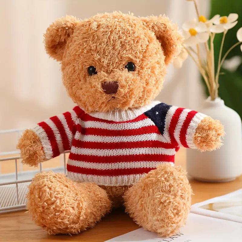 Doll - Bear Sweater - Green Fawn