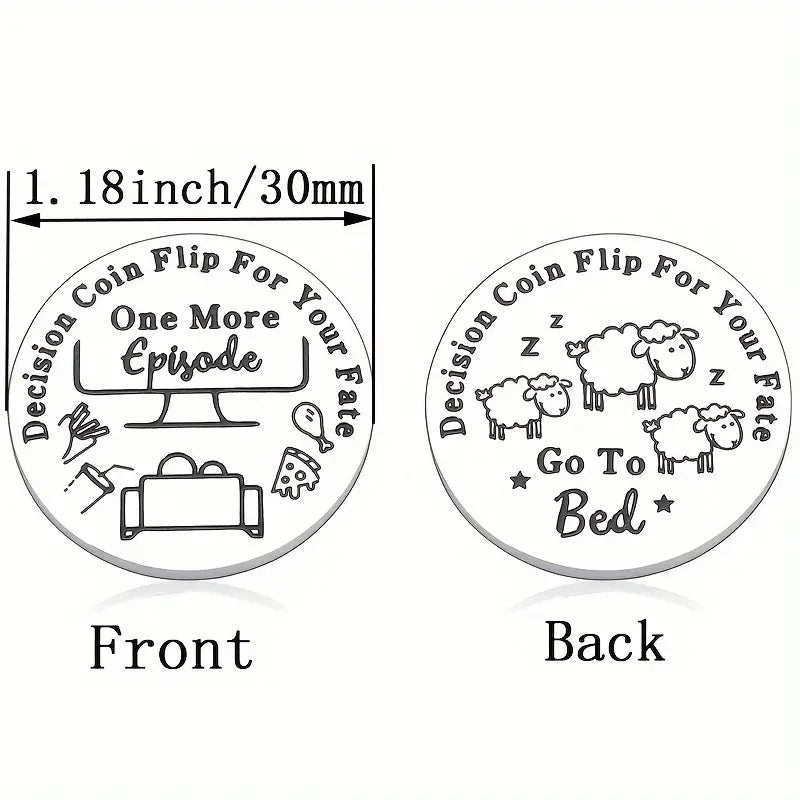 Destiny Flip Coin - One More Game / Time For Bed