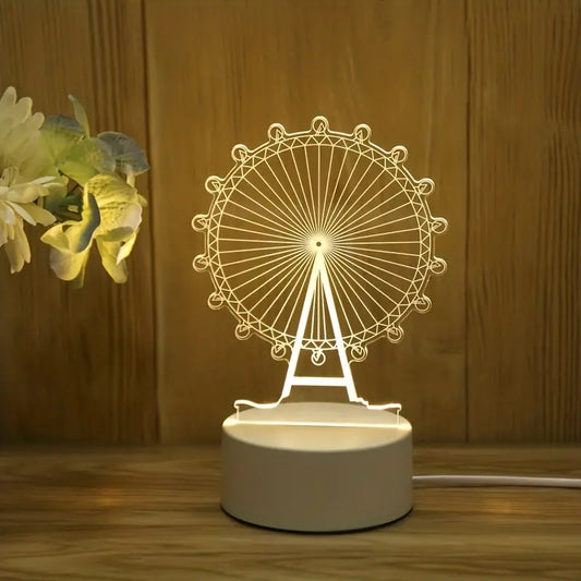 3D Ferris Wheel LED Night Light