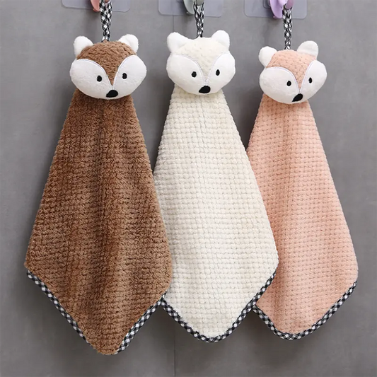 Bear Hanging Towel - Perfect for Kitchen or Childs Bathroom