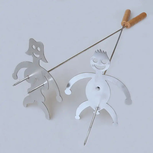 Stainless Hot Dog  - Marshmallow Roasting Skewer Stick