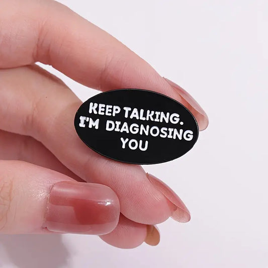 Vintage Brooch - Pin - Funny Lapel