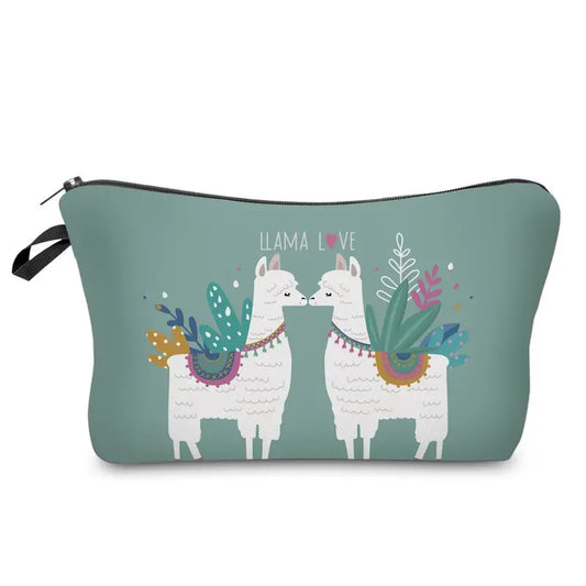 Adorable Llama Make-up Bag