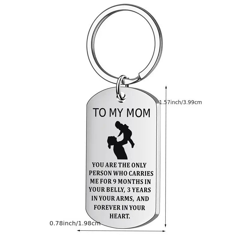 To My Mom - Keychain