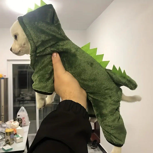 Pet Hoodie Dinosaur Costume