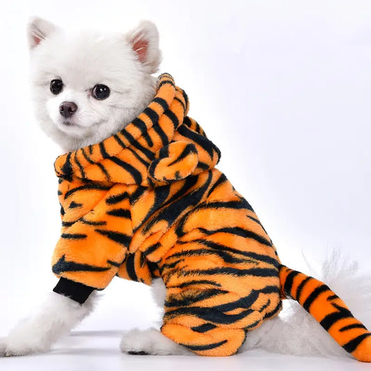 Pet Hoodie - Pet Costume - Tiger