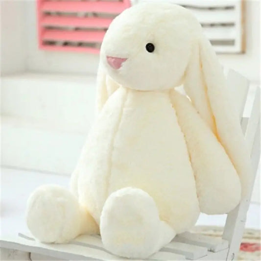 PERSONALIZE - CUSTOM  - Plush 12"  Long Eared Rabbit - Adorable Stuffed Animal