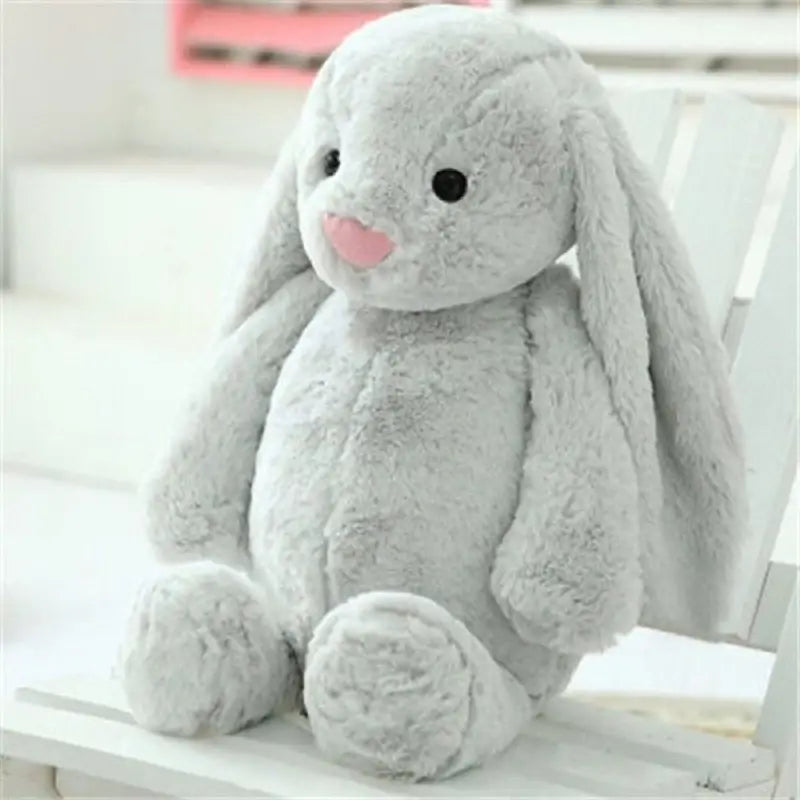 PERSONALIZE - CUSTOM  - Plush 12"  Long Eared Rabbit - Adorable Stuffed Animal