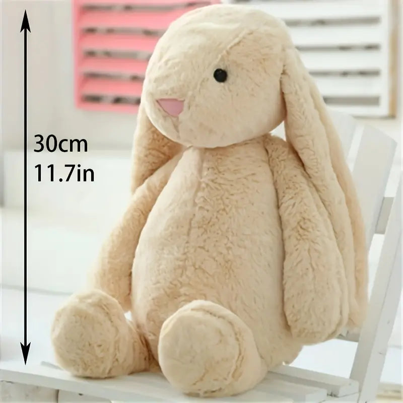 PERSONALIZE - CUSTOM  - Plush 12"  Long Eared Rabbit - Adorable Stuffed Animal
