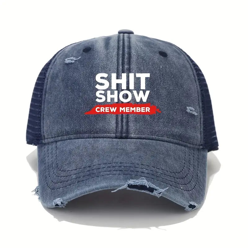 Shit Show Supervisor or Crew Member Cap - 100% Cotton