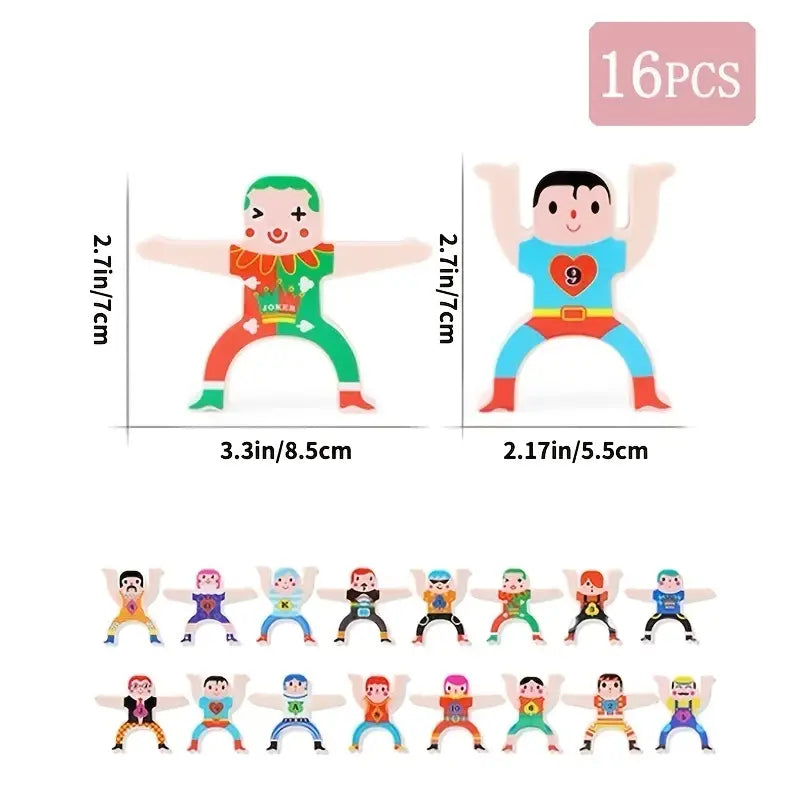 Circus Performers Stacking and Balance Game
