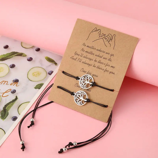 Friendship Bracelets Tree of Life - 2 pcs