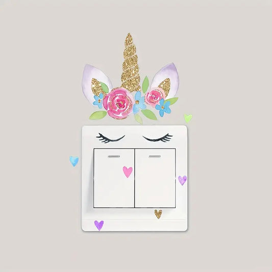 Unicorn Wall Sticker for Light Switch!