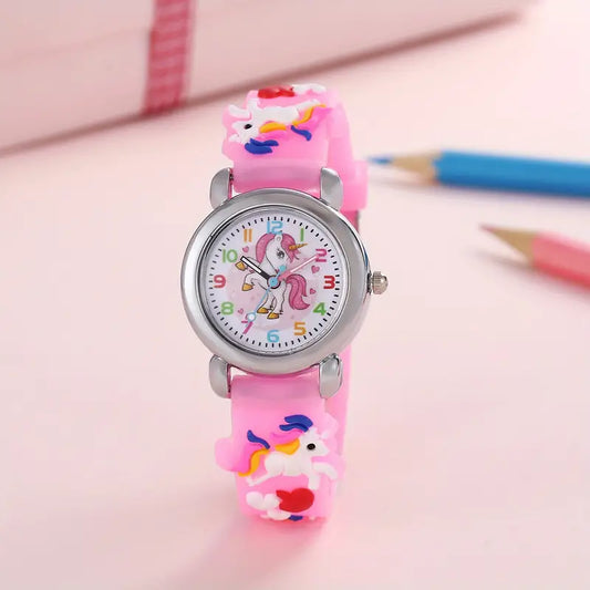 Colorful Unicorn Student Quartz Watch