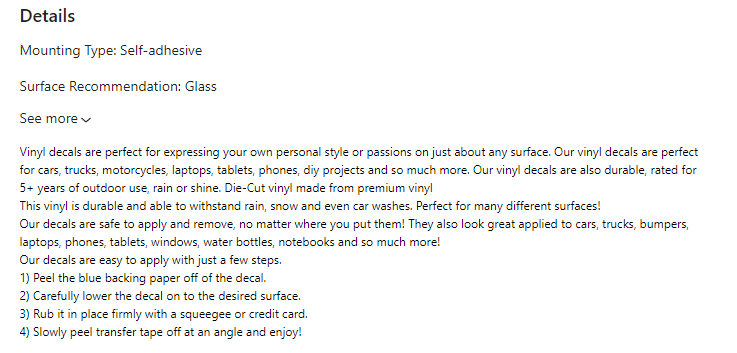 White Love With A Bright Pink Paw Print Decal