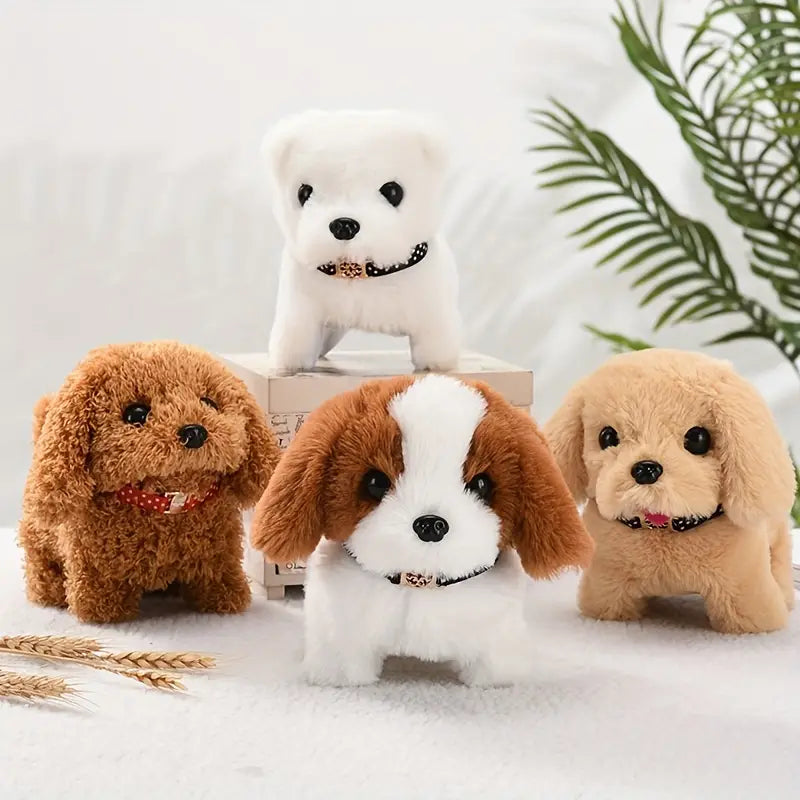 Adorable Walking - Barking- Tail Wagging Dog