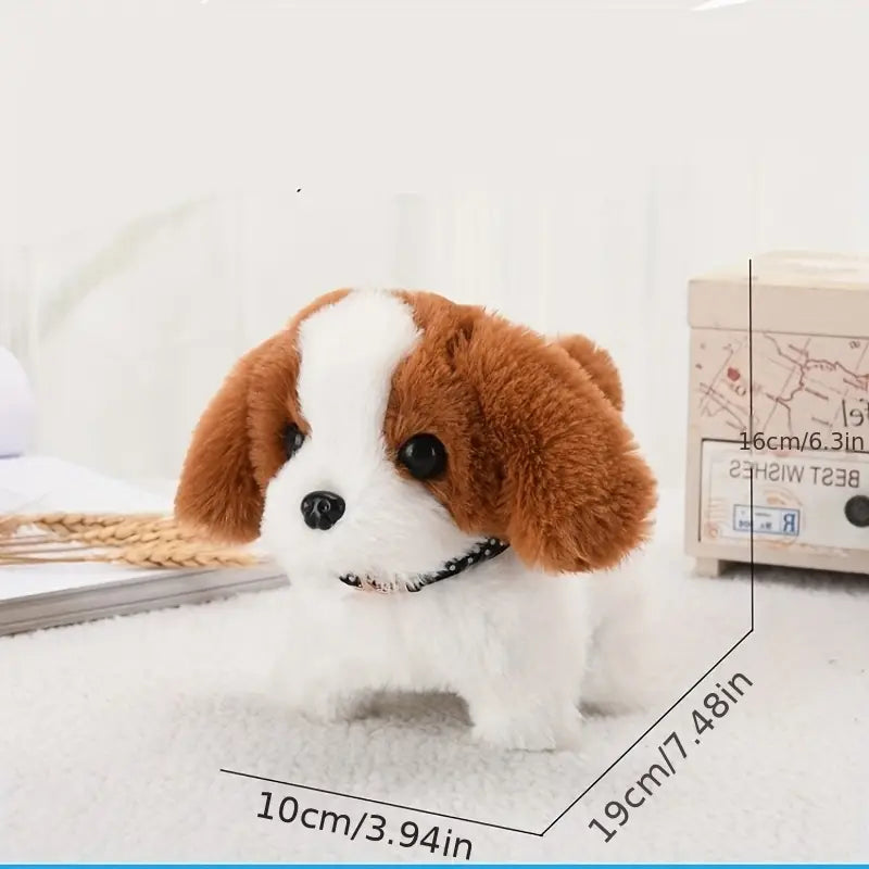 Adorable Walking - Barking- Tail Wagging Dog