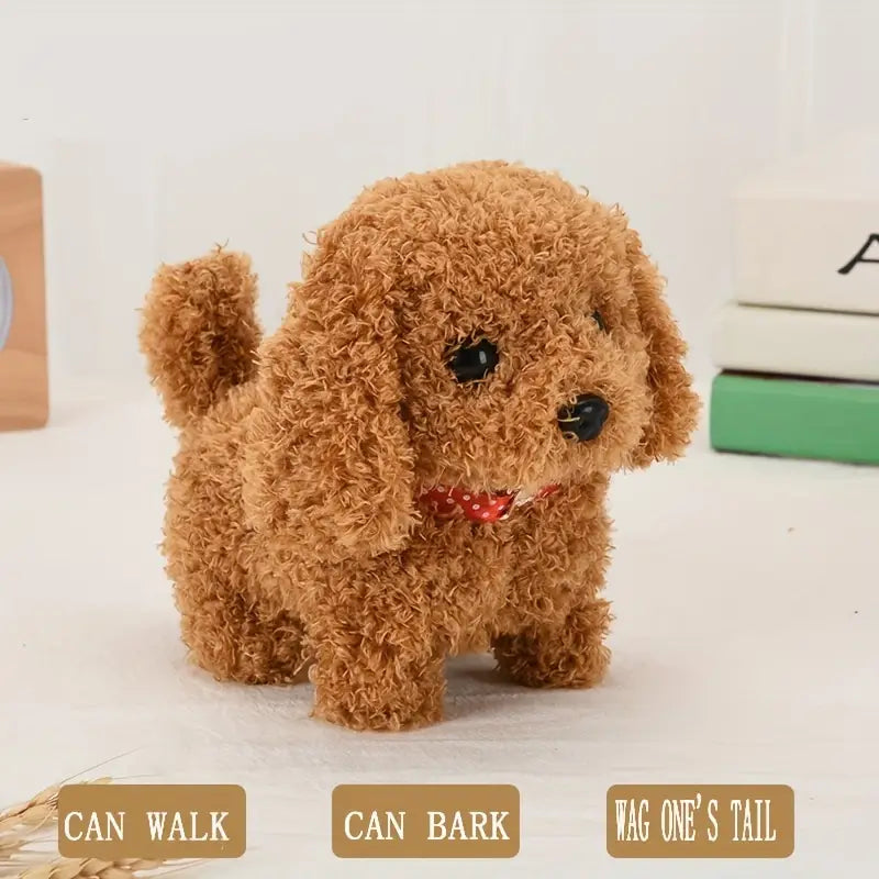 Adorable Walking - Barking- Tail Wagging Dog